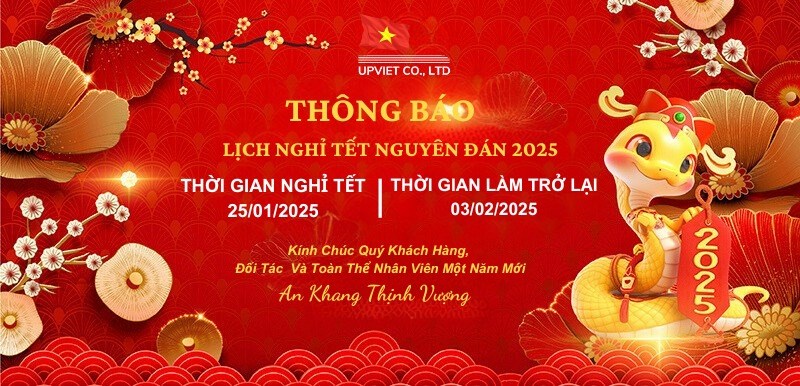 UPVIET - THÔNG BÁO NGHỈ TẾT NGUYÊN ĐÁN 2025