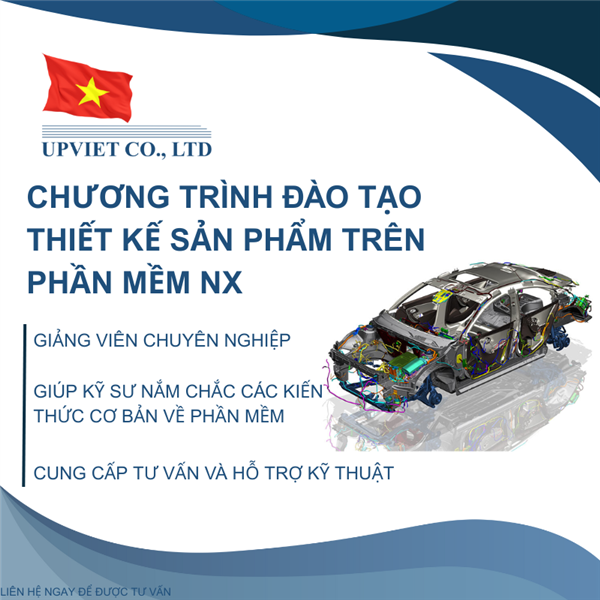 Chương trình đào tạo thiết kế sản phẩm trên phần mềm NX