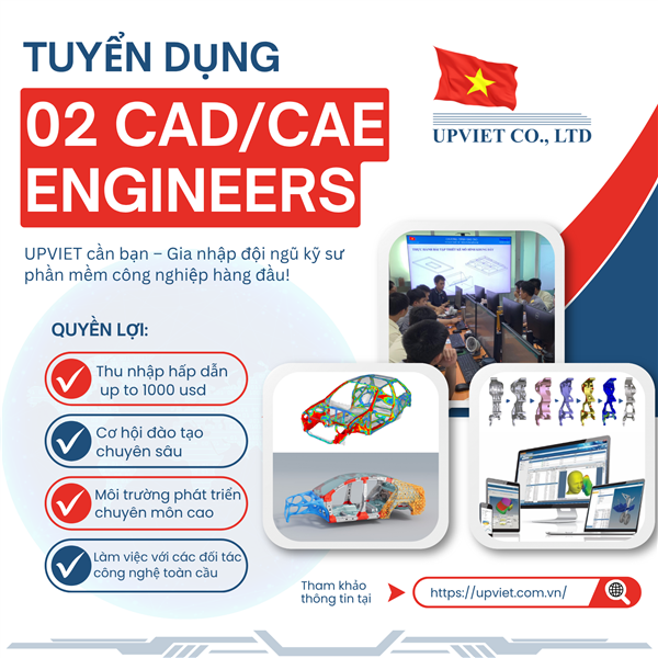 UPVIET TUYỂN DỤNG NHÂN VIÊN KỸ THUẬT 2025
