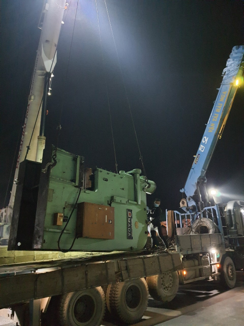 Vận chuyển, lắp đặt và bàn giao máy dập TORC PAC 200 tấn